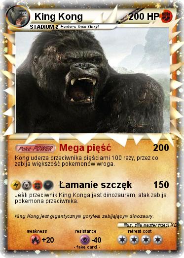 Pokemon King Kong