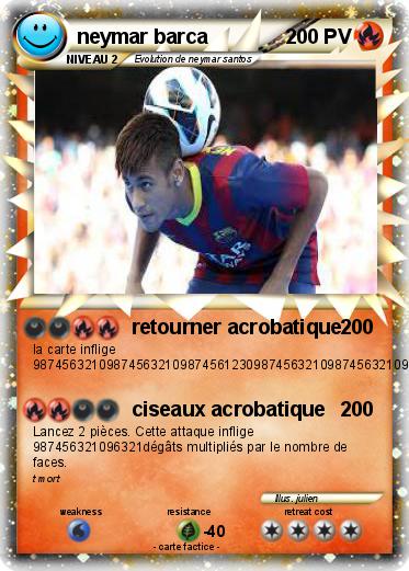 Pokemon neymar barca