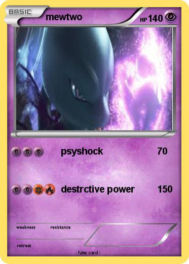 Pokemon mewtwo