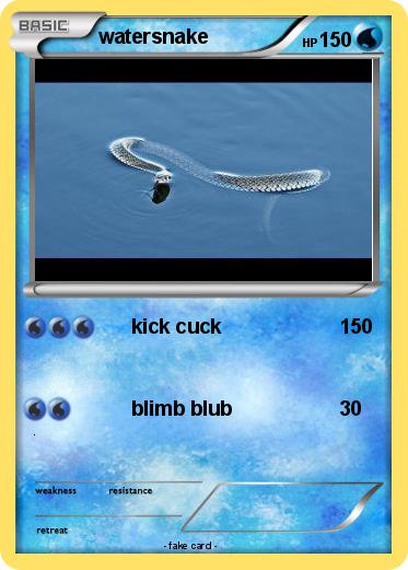 Pokemon watersnake
