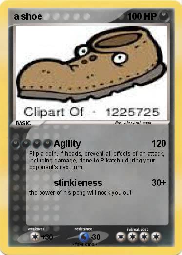 Pokemon a shoe