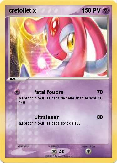 Pokemon crefollet x