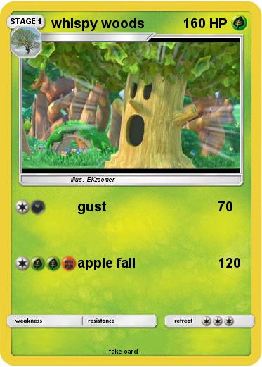 Pokemon whispy woods