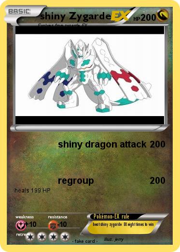 Pokemon shiny Zygarde