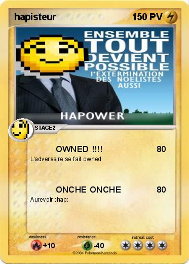 Pokemon hapisteur