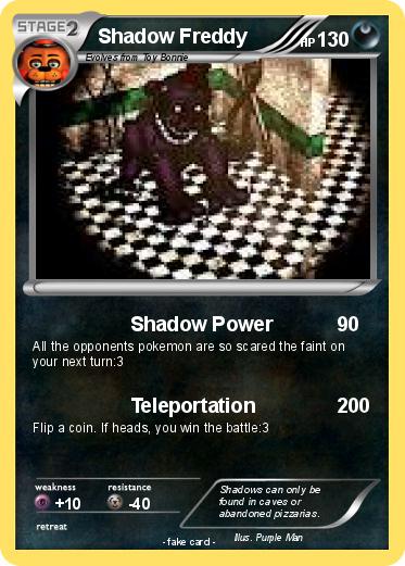 Pokemon Shadow Freddy