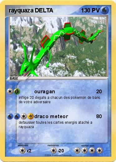 Pokemon rayquaza DELTA