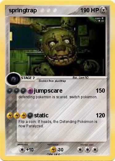 Pokemon springtrap