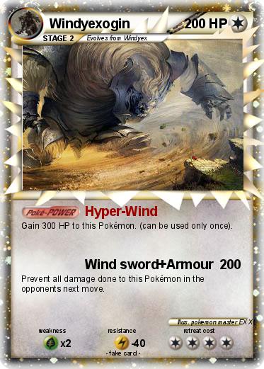 Pokemon Windyexogin