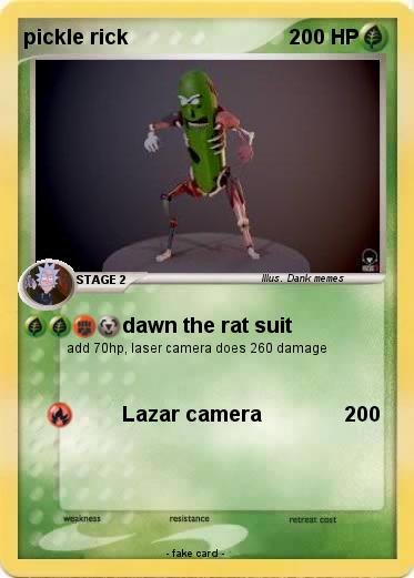 Pokemon pickle rick