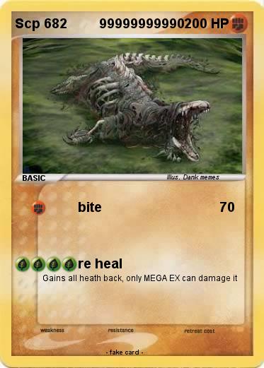 Pokemon Scp 682         99999999990