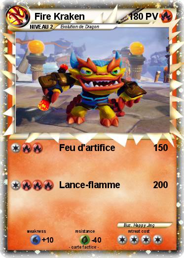 Pokemon Fire Kraken