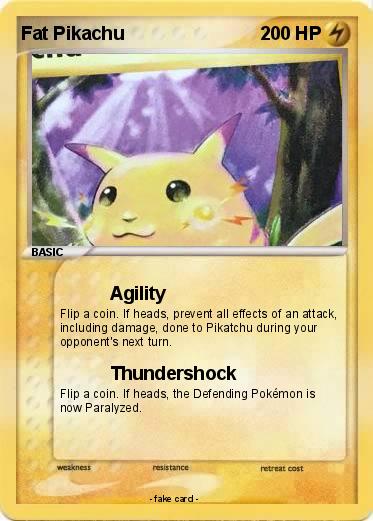 Pokemon Fat Pikachu