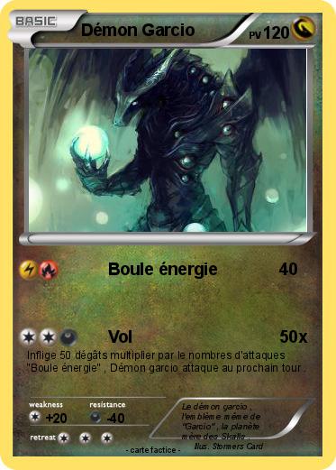 Pokemon Démon Garcio