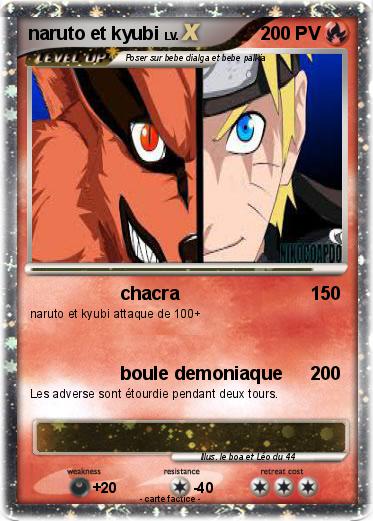 Pokemon naruto et kyubi