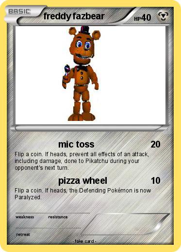 Pokemon freddy fazbear