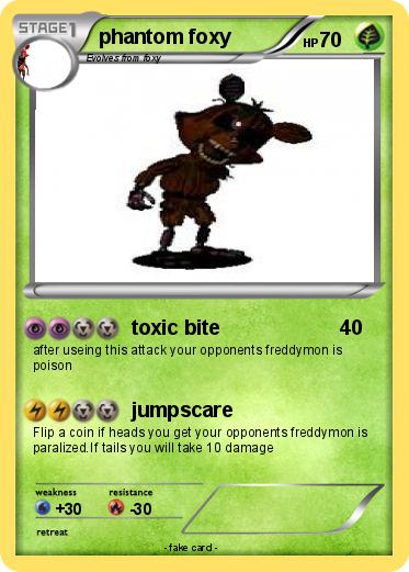 Pokemon phantom foxy