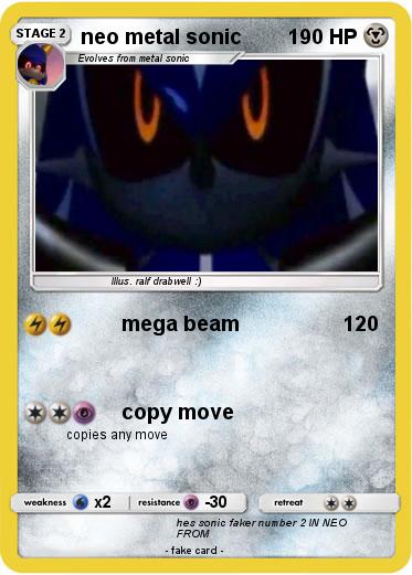 Pokemon neo metal sonic