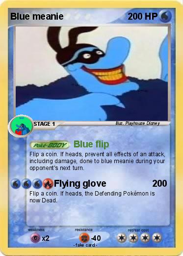 Pokemon Blue meanie