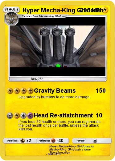 Pokemon Hyper Mecha-King Ghidorah
