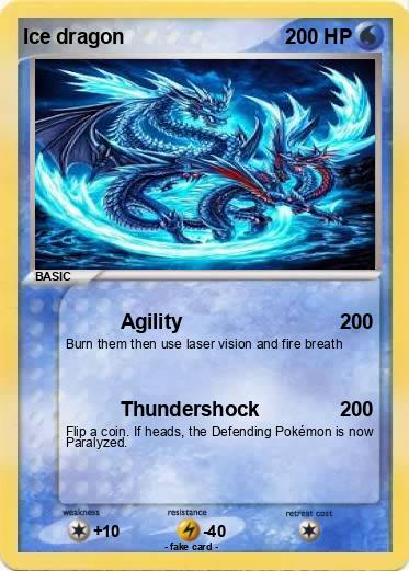 Pokemon Ice dragon