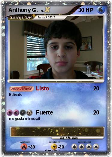 Pokemon Anthony G.