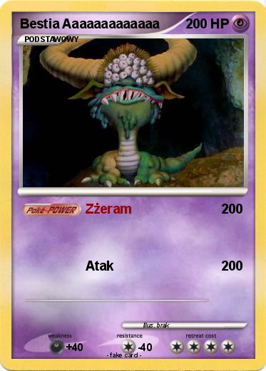 Pokemon Bestia Aaaaaaaaaaaaa