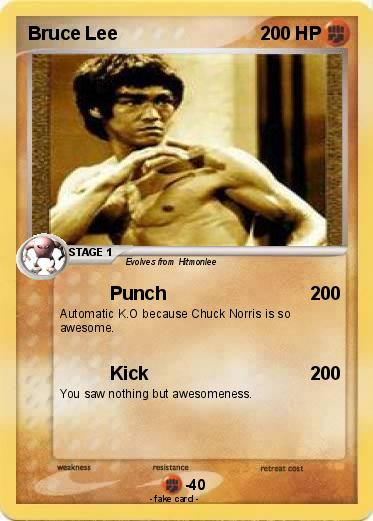 Pokemon Bruce Lee
