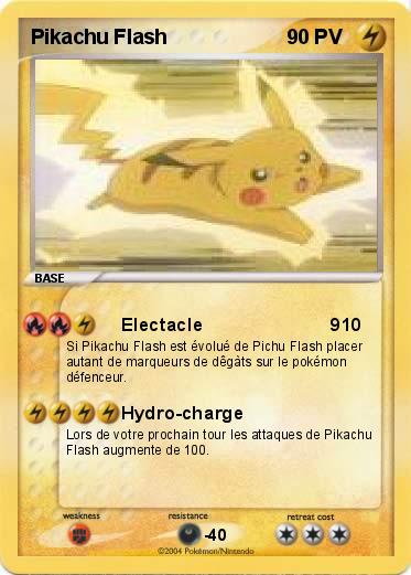 Pokemon Pikachu Flash     