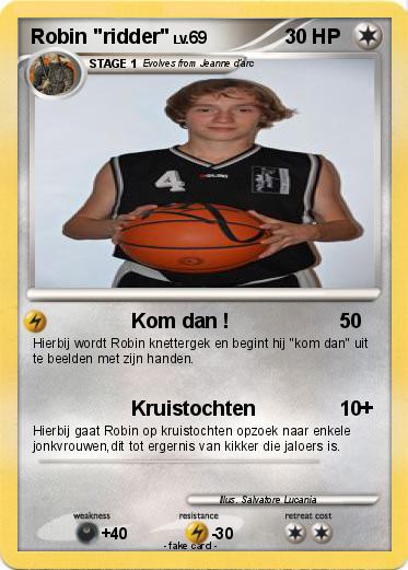 Pokemon Robin "ridder"