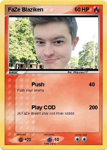 Pokemon FaZe Blaziken