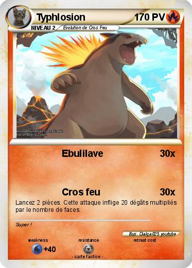 Pokemon Typhlosion