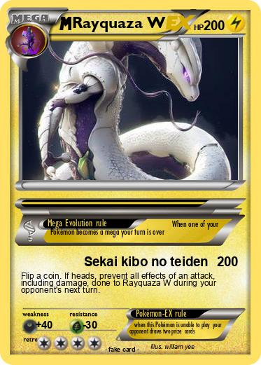 Pokemon Rayquaza W