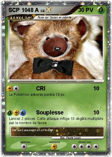Pokemon SCP 1048 A