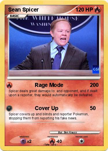 Pokemon Sean Spicer