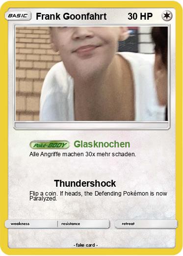 Pokemon Frank Goonfahrt