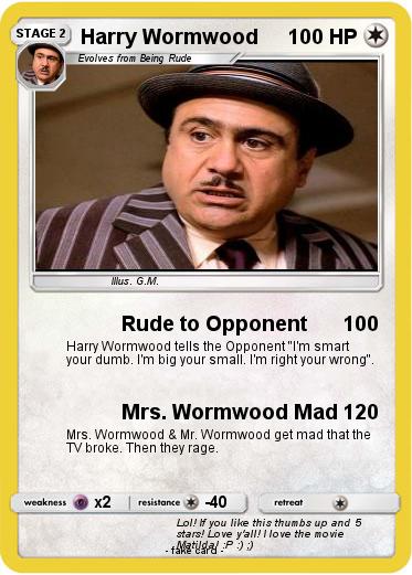 Pokemon Harry Wormwood