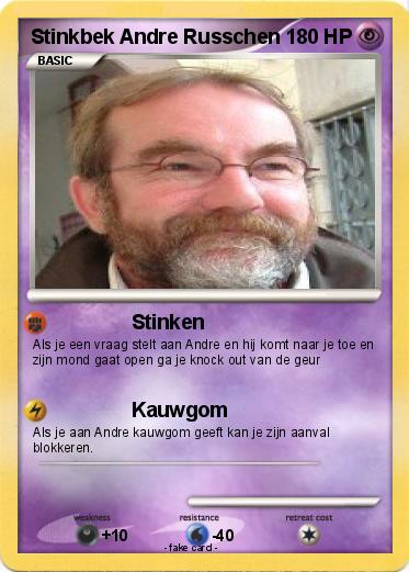 Pokemon Stinkbek Andre Russchen