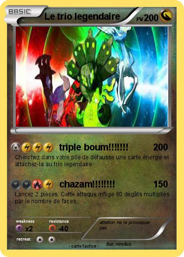 Pokemon Le trio legendaire