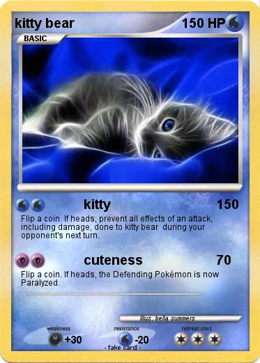 Pokemon kitty bear
