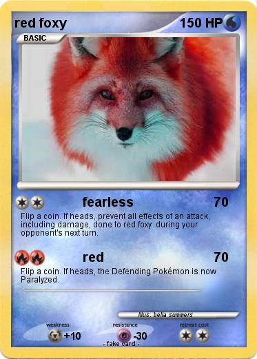 Pokemon red foxy