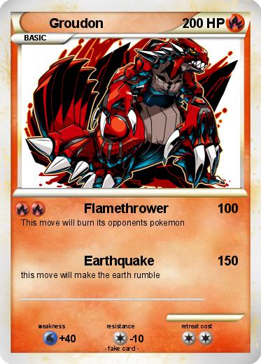 Pokemon Groudon