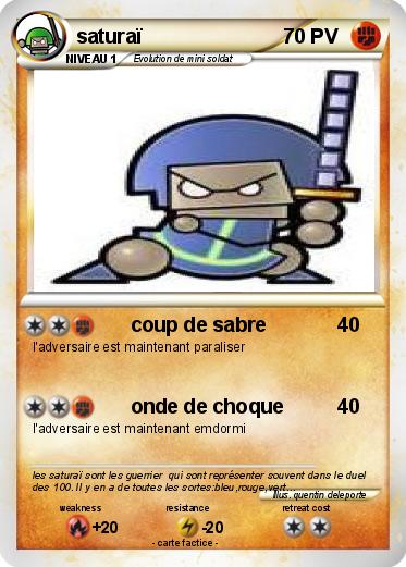 Pokemon saturaï