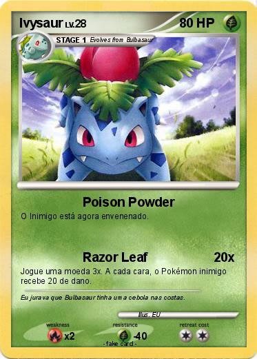 Pokemon Ivysaur