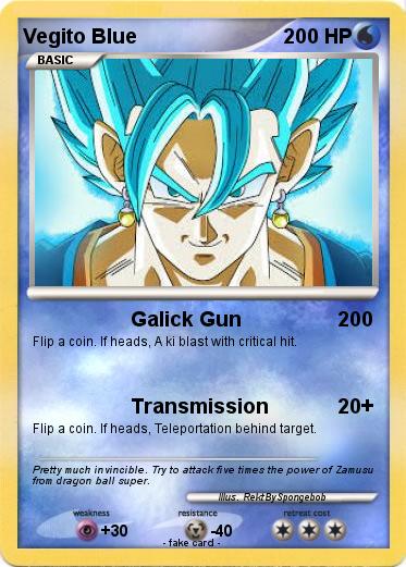 Pokemon Vegito Blue
