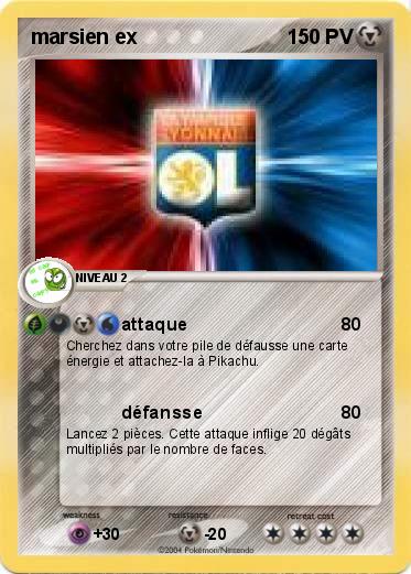 Pokemon marsien ex