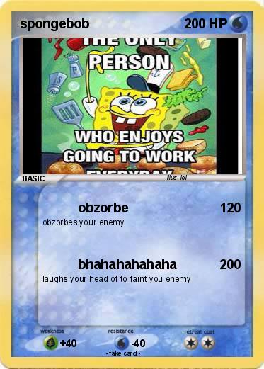Pokemon spongebob