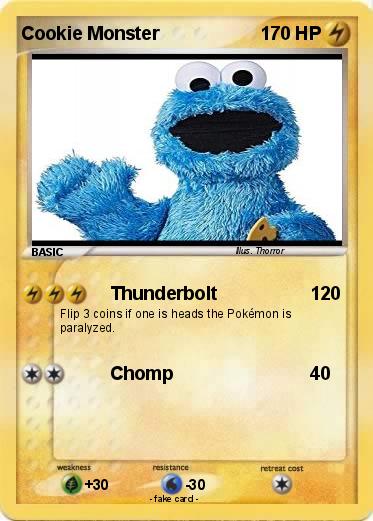 Pokemon Cookie Monster
