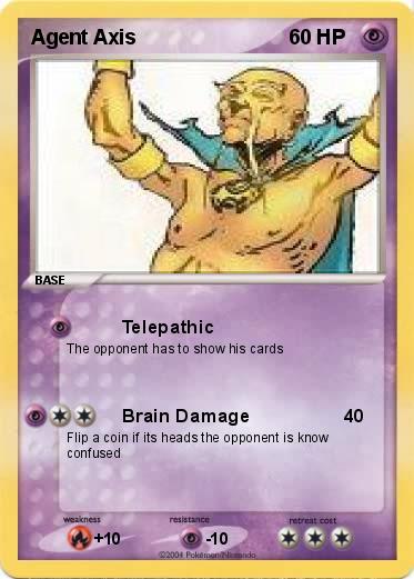 Pokemon Agent Axis