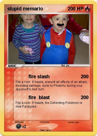 Pokemon stupid memario